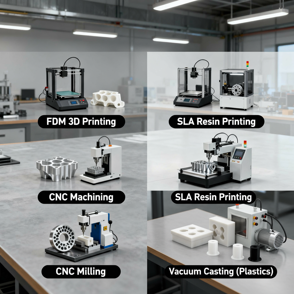 Manrulan - Prototype Plastic and Metal Parts